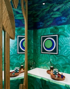 Rouge Absolu - Célia Lobo - Interior - Design - Interior Design - Decor - Home - Decoração - Palms - Wallpaper - Papel de parede - Papier-peint - Pop - Colors - Design - Cores - Print Design - Textile Design - Têxtil Design - Estampados - Pattern - Imprimés