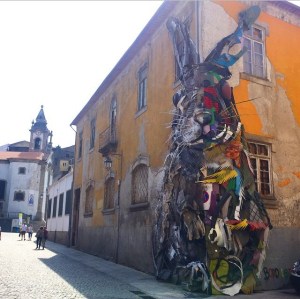 Rabbit - Bordalo II - Porto - Trash - Art - Street Art