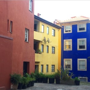 Colorful - Houses - Blue - Yellow - Red - Porto