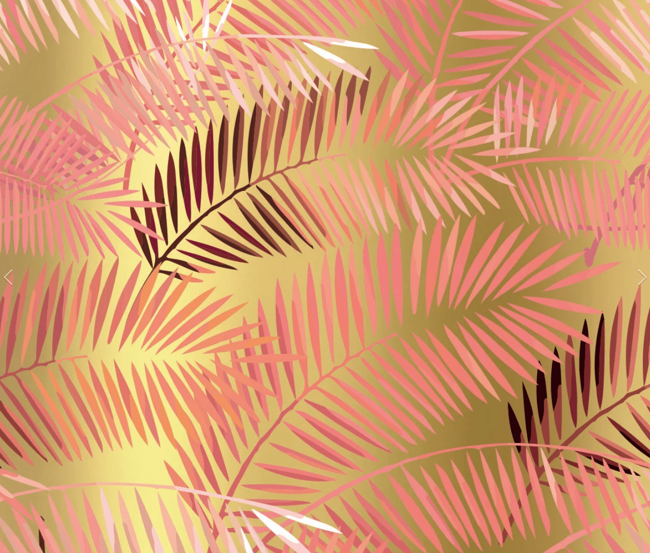 Rouge Absolu - Célia Lobo - Interior - Design - Interior Design - Decor - Home - Decoração - Wallpaper - Papel de parede - Papier-peint - Pop - Colors - Design - Cores - Print Design - Textile Design - Têxtil Design - Estampados - Pattern - Imprimés - Gold - Ouro - Or - Luxe - Palms