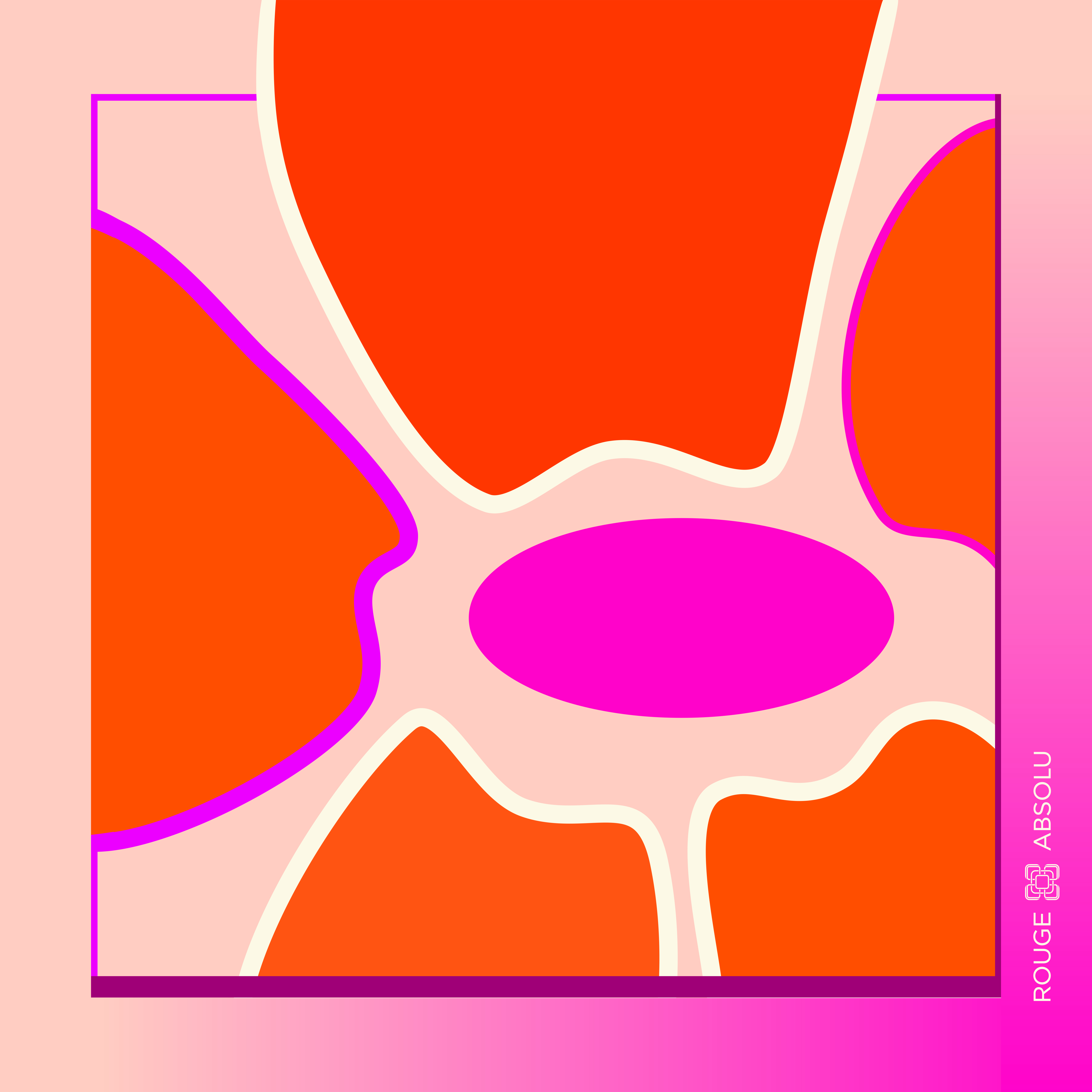 Rouge Absolu - Célia Lobo - Silk - Scarf - Foulard - Soie - Pop - Colors - Cores - Print Design - Estampados - Pattern - Imprimés