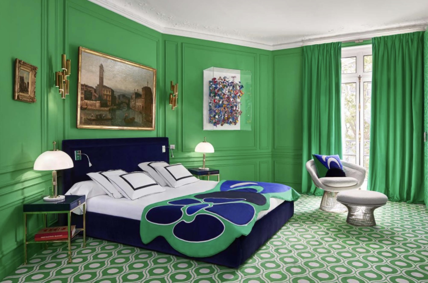 Rouge Absolu - Célia Lobo - Interior - Design - Interior Design - Decor - Home - Decoração - Palms - Wallpaper - Papel de parede - Papier-peint - Pop - Colors - Design - Cores - Print Design - Textile Design - Têxtil Design - Estampados - Pattern - Imprimés - Rugs - Tapis - Tapetes - Cushions - Coussins - Almofadas - Luxe