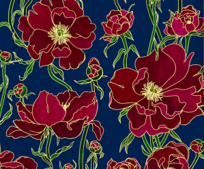 Weronika Anna Rosa - Célia Lobo - Interior - Design - Interior Design - Decor - Home - Decoração - Wallpaper - Papel de parede - Papier-peint - Tissus - Textile - Tecido - Pop - Colors - Design - Cores - Print Design - Textile Design - Têxtil Design - Estampados - Pattern - Imprimés - Flower - Flor - Luxe