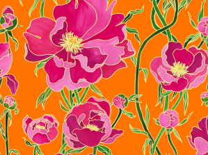 Weronika Anna Rosa - Célia Lobo - Interior - Design - Interior Design - Decor - Home - Decoração - Wallpaper - Papel de parede - Papier-peint - Tissus - Textile - Tecido - Pop - Colors - Design - Cores - Print Design - Textile Design - Têxtil Design - Estampados - Pattern - Imprimés - Flower - Flor - Luxe