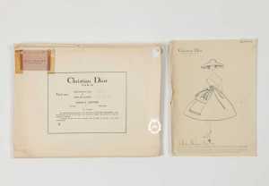 Christian Dior - Modele Delphine, 1956/57 - Vente aux Enchères Artprecium
