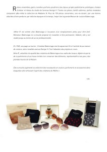 Vente Mode & Collection de Madame R. - Archives de la Maison Balenciaga - Millon - Pénélope Blanckaert