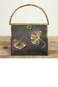 Sac en cuir et bronze - Claude Lalanne Edition Artcurial