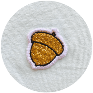 Célia Lobo - BOLOTA - Gold, Black and White Embroidery