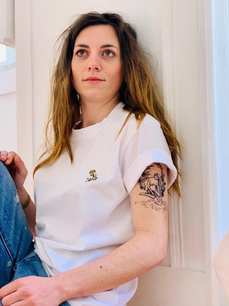 T-Shirt Flor –&nbsp;White