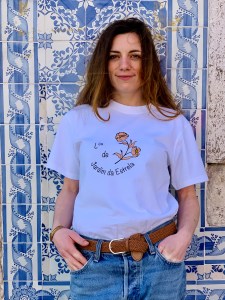 Célia Lobo - T-Shirt JARDIM DA ESTRELA - 100% Organic Cotton