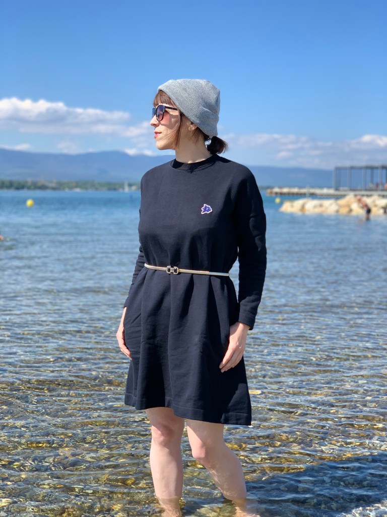 Dress Gentiane - Black - 100% Organic Cotton