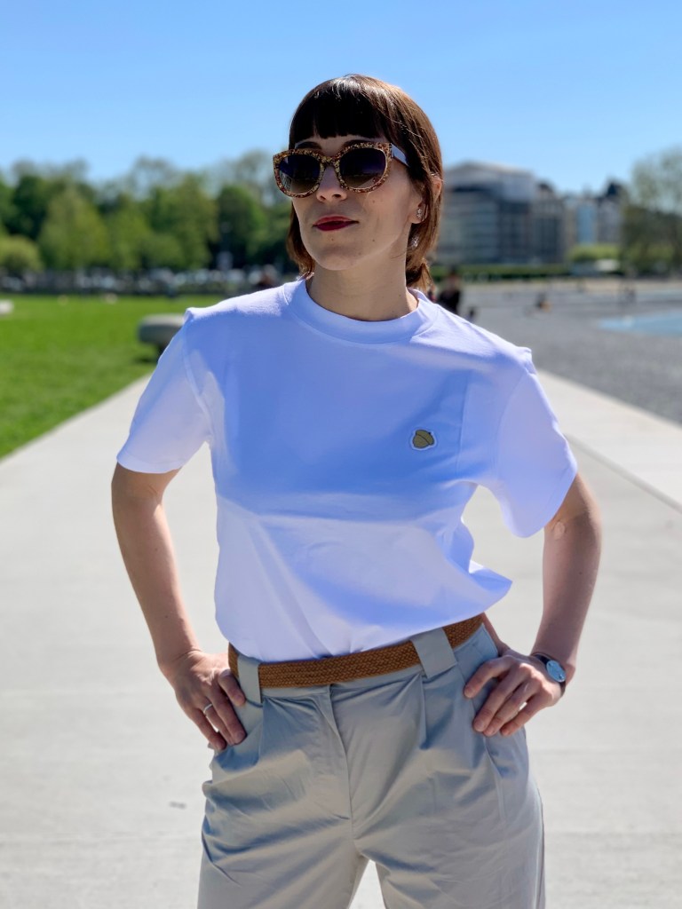 T-Shirt BOLOTA - White - 100% Organic Cotton