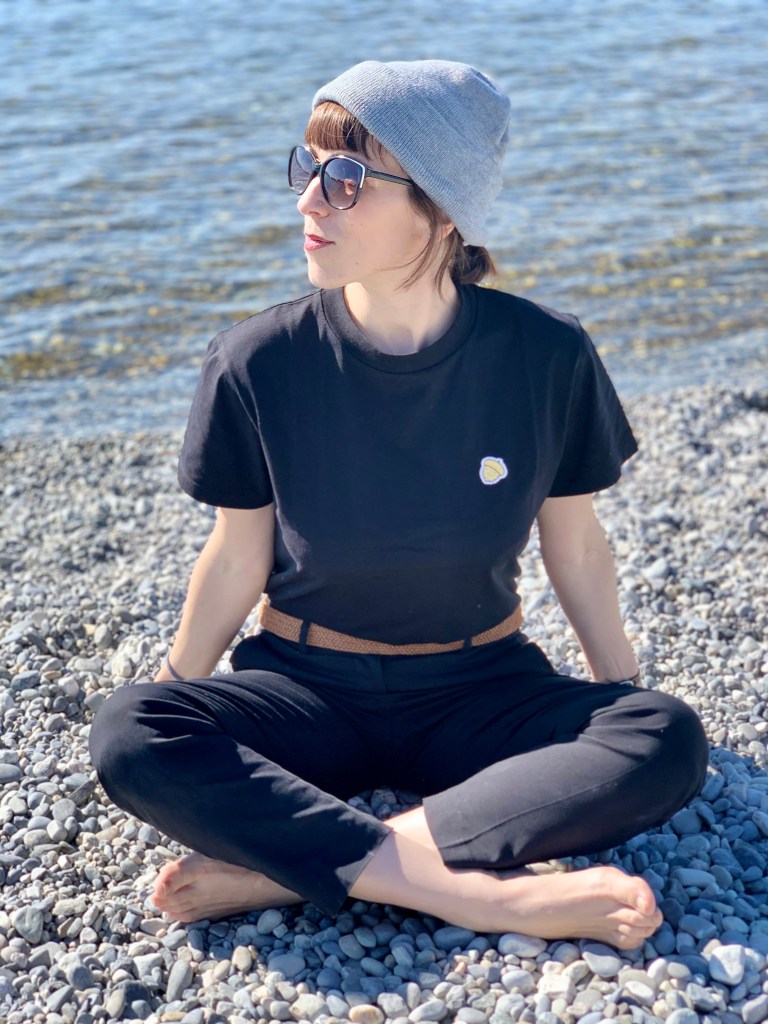 T-Shirt BOLOTA - Black - 100% Organic Cotton