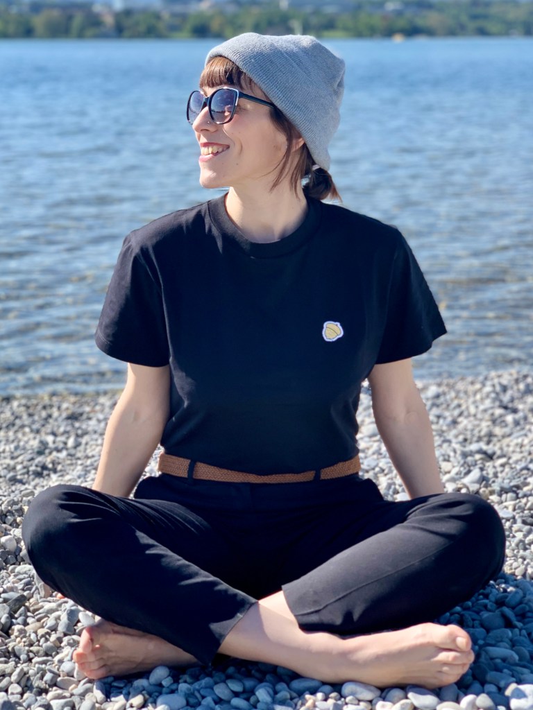 T-Shirt BOLOTA - Black - 100% Organic Cotton