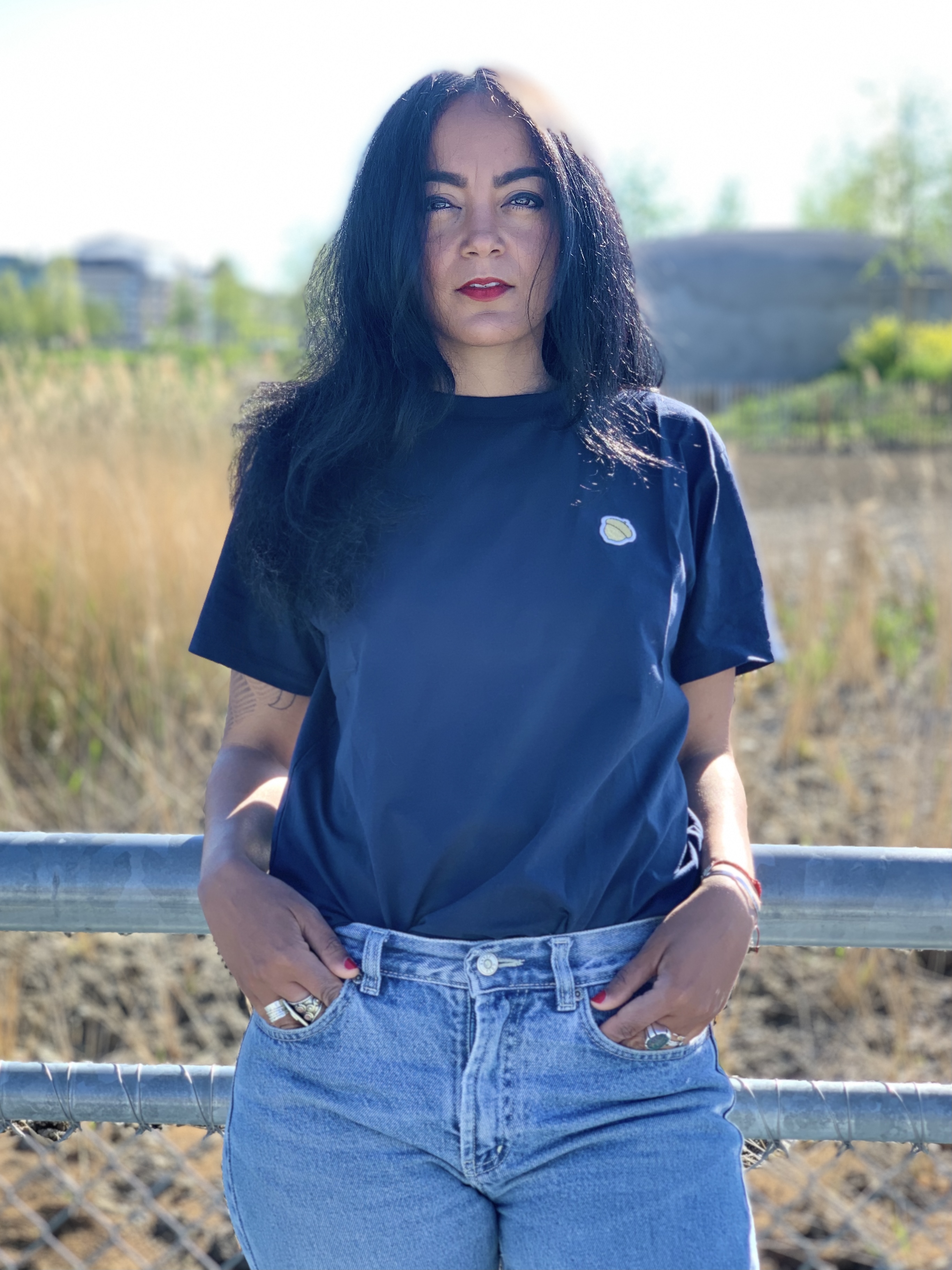 T-Shirt BOLOTA - Navy - 100% Organic Cotton